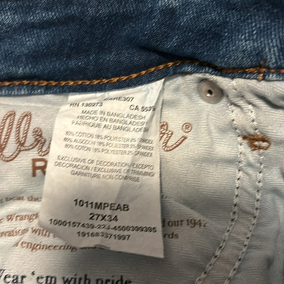 Wrangler Retro Trouser Jeans size 27 - Picture 3 of 4
